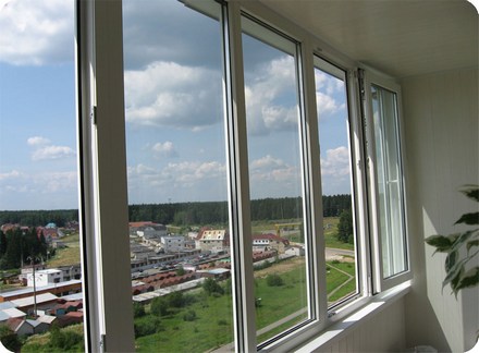 пластиковое окно балконное Серпухов