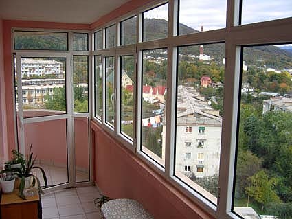 балконное пластиковое окно Серпухов