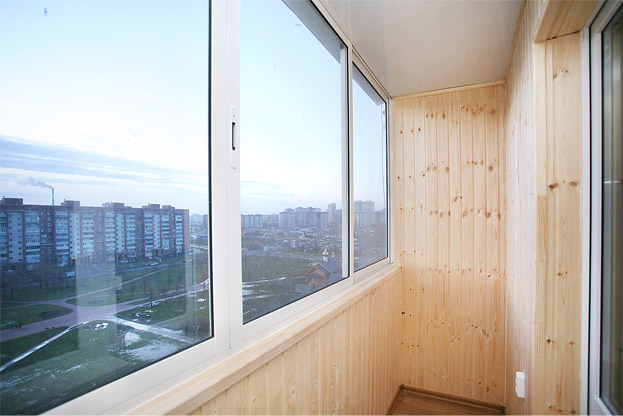 Остекление окон ПВХ лоджий и балконов пластиковыми окнами Серпухов