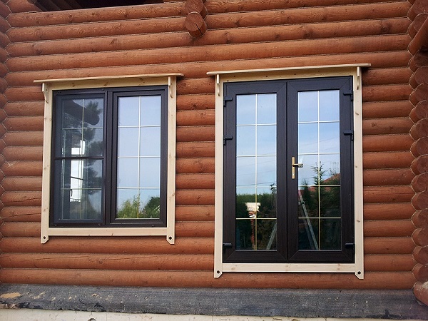 Установка пластиковых окон в деревянном доме