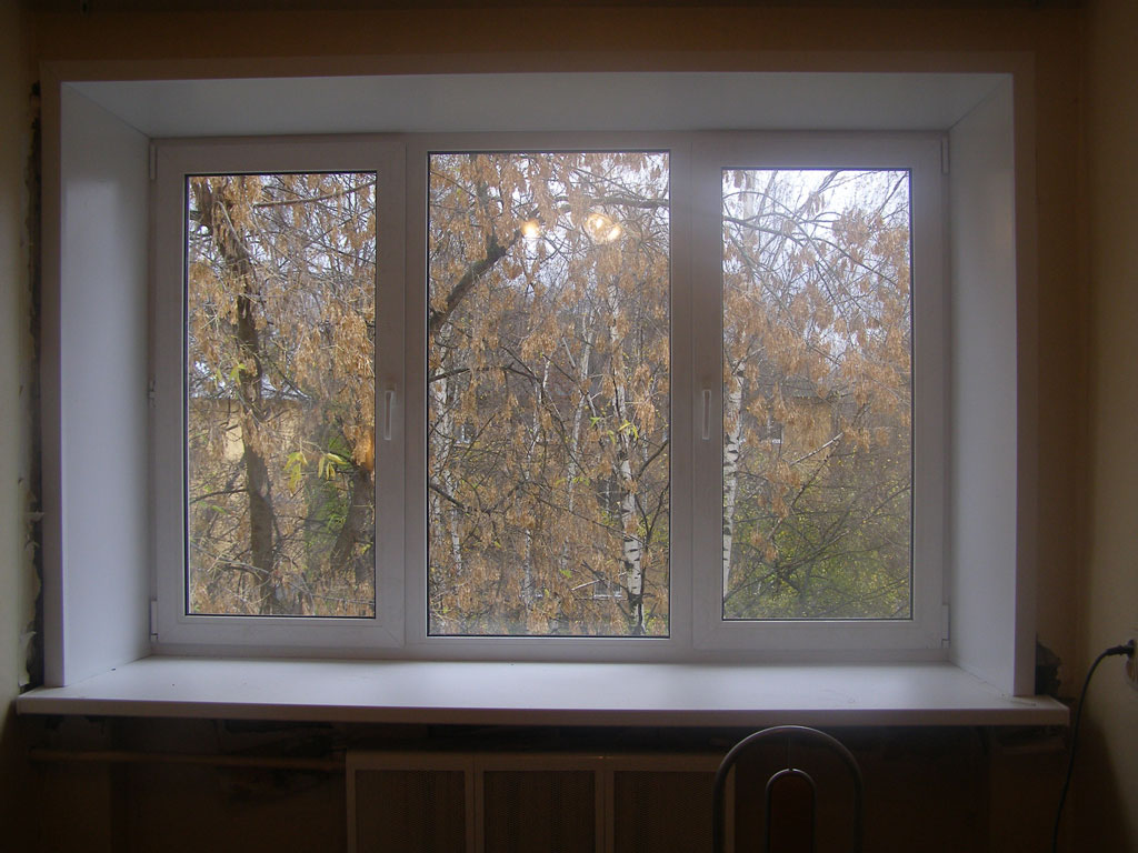 Готовые пластиковые окна для дачи и дома Серпухов